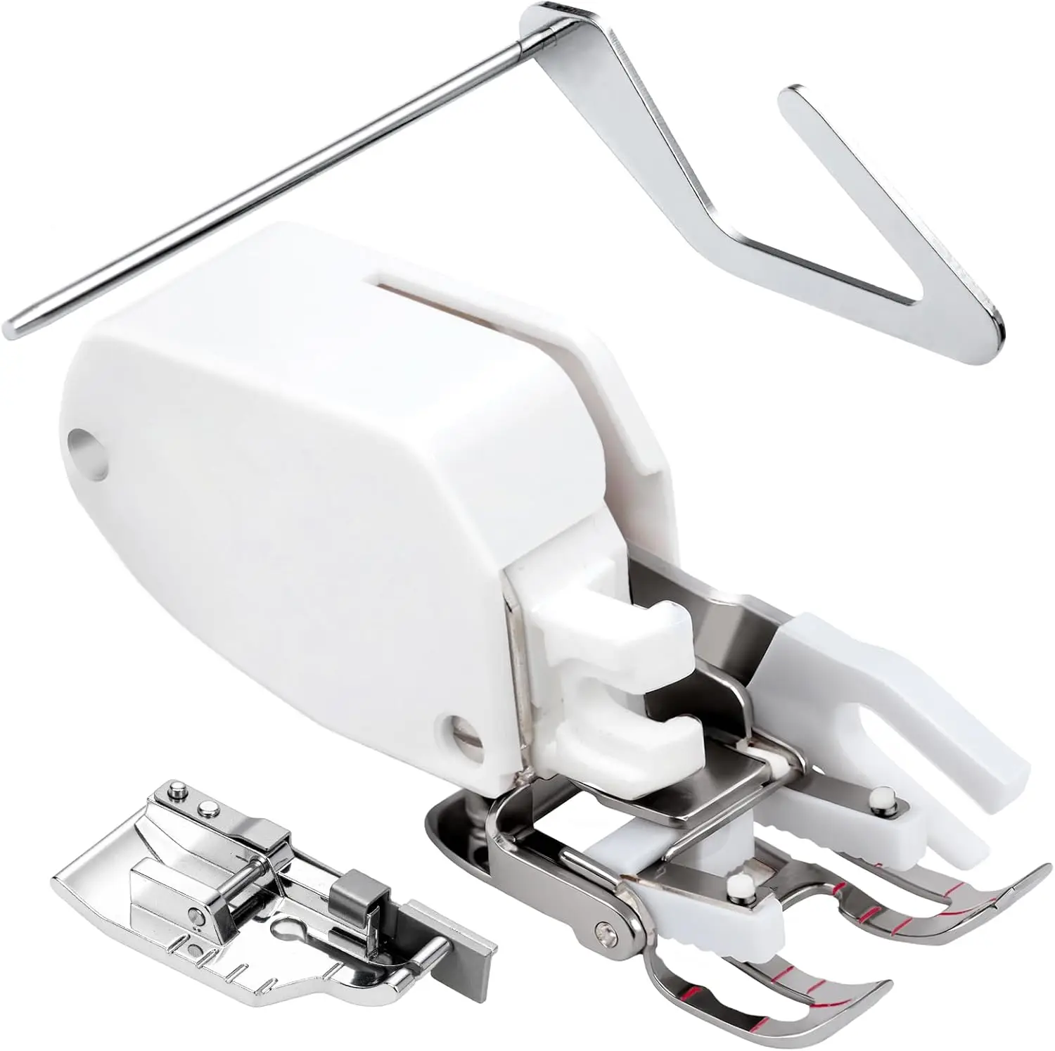 Open Toe Walking Foot W/Guide For Brother Sewing Hine Quilting And Sewing Presser Foot Stitch Through Multiple Layers And Match
Open Toe Walking Foot W/Guide For Brother Sewing Hine Quilting And Sewing Presser Foot Stitch Through Multiple Layers And Match
