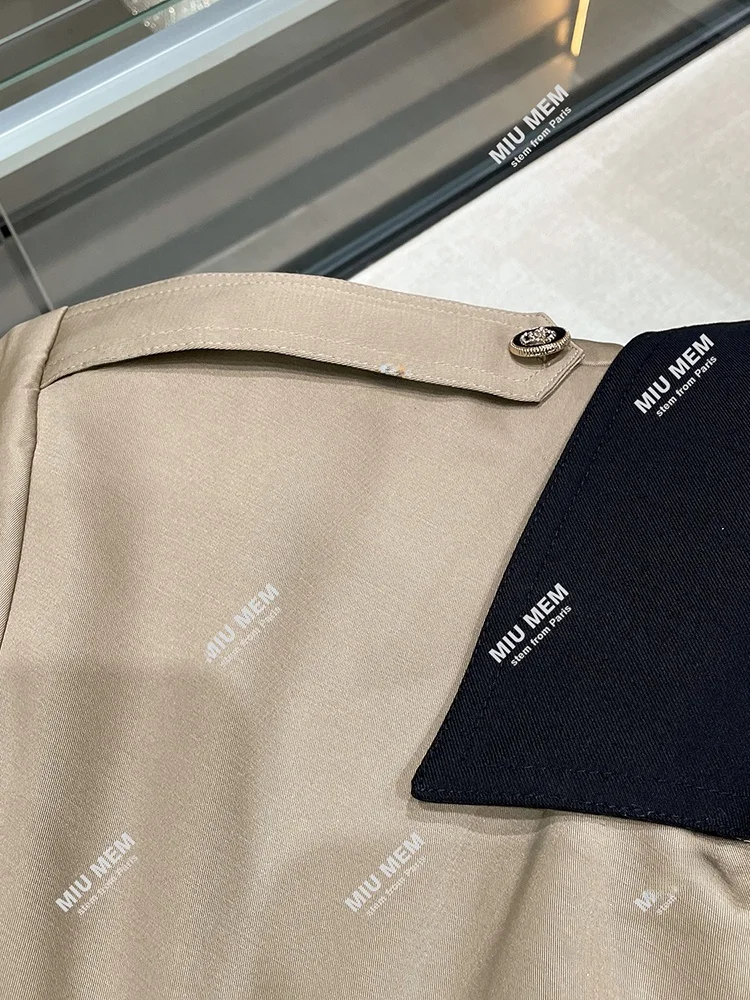 Miumem Premium Autumn 2024 Women's Jaet Coat Heavyweight Stand Collar Commute Sle Loose Fit with Belt Long Sve
Miumem Premium Autumn 2024 Women's Jaet Coat Heavyweight Stand Collar Commute Sle Loose Fit with Belt Long Sve