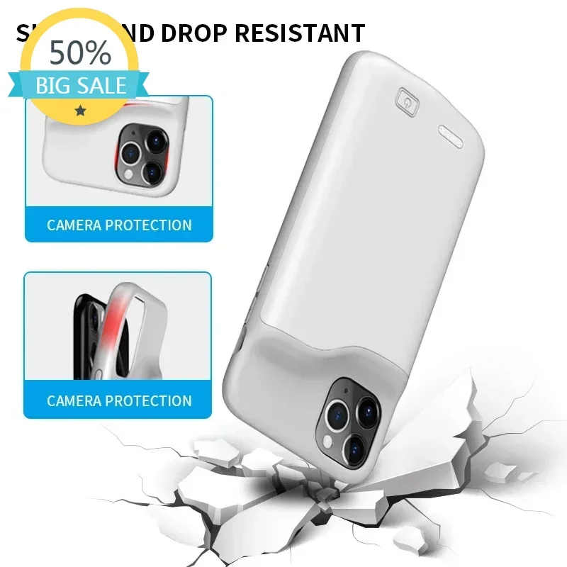 New Battery Charger Case for IPhone 11 12 Pro Max External Battery for IPhone 6 6S 7 8 Plus X XS Max XR SE 2020 Portable Power B
New Battery Charger Case for IPhone 11 12 Pro Max External Battery for IPhone 6 6S 7 8 Plus X XS Max XR SE 2020 Portable Power B
