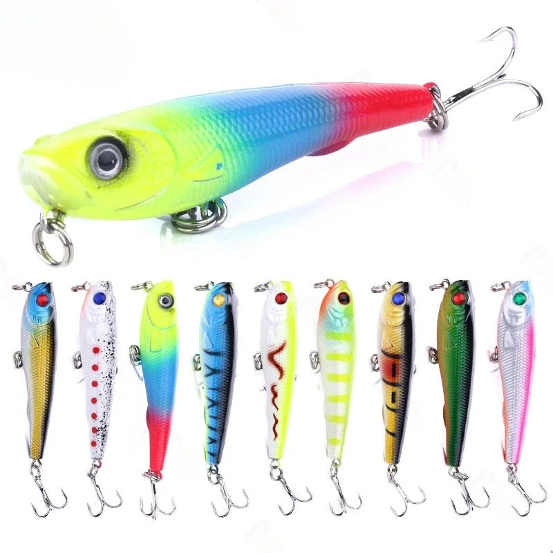 Water Surface System Road Sub Bait Pencil Bait Simulation Fish 7cm 6.7g Float Pencil Plastic Hard Bait Fishing Equipment
Water Surface System Road Sub Bait Pencil Bait Simulation Fish 7cm 6.7g Float Pencil Plastic Hard Bait Fishing Equipment