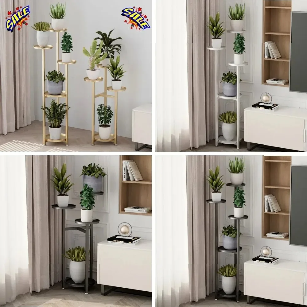 Multi-Storey Iron Shelves For Plant Floor-To-Ceiling Balcony Pot Plant Stand Flower Rack Living Room Lobby Display Flower Stand
Multi-Storey Iron Shelves For Plant Floor-To-Ceiling Balcony Pot Plant Stand Flower Rack Living Room Lobby Display Flower Stand