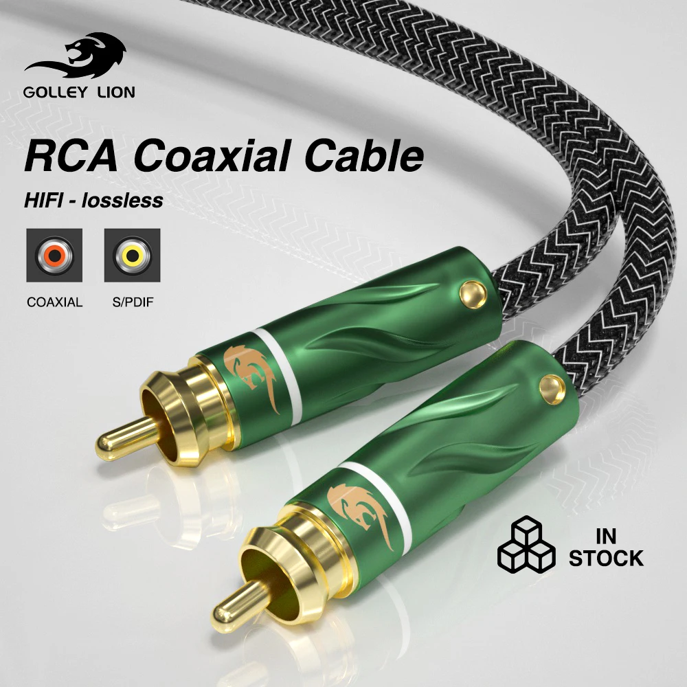 HIFI RCA к RCA коаксиальный аудио кабель SPDIF медный TV 5,1 каналов для телевизора подключенный к усилителю мощности сабвуфер экранированный OFC
HIFI RCA к RCA коаксиальный аудио кабель SPDIF медный TV 5,1 каналов для телевизора подключенный к усилителю мощности сабвуфер экранированный OFC