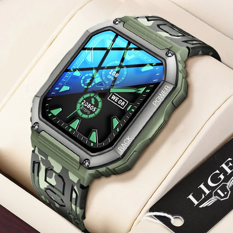 FOXBOX Smart Watch Sports Track For Android GPS Smart Watch Men Military Bluetooth Call Waterproof Watches Outdoor
FOXBOX Smart Watch Sports Track For Android GPS Smart Watch Men Military Bluetooth Call Waterproof Watches Outdoor