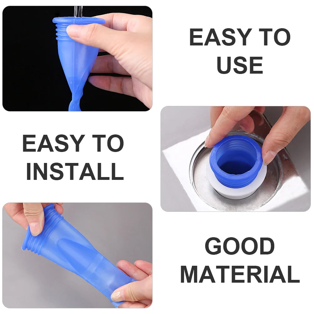 10Pcs Flexible Silicone Drain Core Anti-Leak One Way Flow Backflow Preventer for Kitchen Bathroom Floor Drain System
10Pcs Flexible Silicone Drain Core Anti-Leak One Way Flow Backflow Preventer for Kitchen Bathroom Floor Drain System