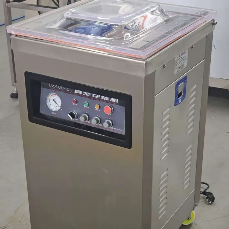 DZ 360 420 520 620 Single Chamber Food Freshness Vacuum Sealer Packing Sealing Packaging Machine
DZ 360 420 520 620 Single Chamber Food Freshness Vacuum Sealer Packing Sealing Packaging Machine