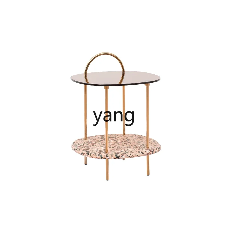 LH tempered glass metal small coffee table, swimming pool marble edge table
LH tempered glass metal small coffee table, swimming pool marble edge table