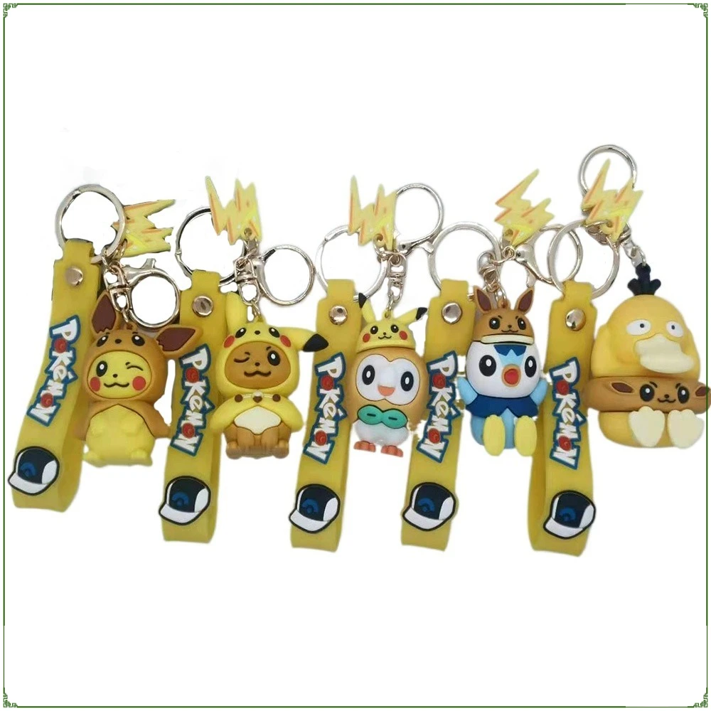 Pokemon Keychains Creative Cartoon Doll Backpack Pendant Keyrings Couple Car Key Chains Decorative Accessories Boys Girls Gifts
Pokemon Keychains Creative Cartoon Doll Backpack Pendant Keyrings Couple Car Key Chains Decorative Accessories Boys Girls Gifts