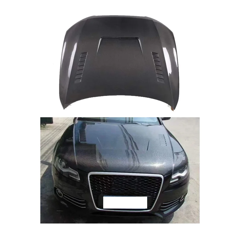 Car Body Accessories Black Bonnet Cover Carbon Fiber Hood for A4 S4 RS4 B8 2008-2014
Car Body Accessories Black Bonnet Cover Carbon Fiber Hood for A4 S4 RS4 B8 2008-2014