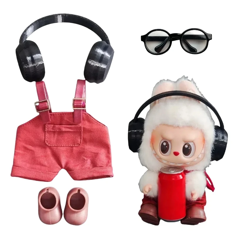 17cm Labubu Clothes Accessories Pull Cloth Cola Happiness Factor Labubu Clothes for New Year's gift Doll Outfit Ropa waist bag
17cm Labubu Clothes Accessories Pull Cloth Cola Happiness Factor Labubu Clothes for New Year's gift Doll Outfit Ropa waist bag