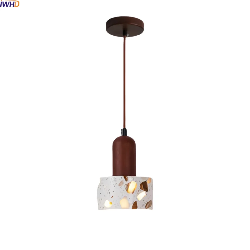 IWHD Wood Terrazzo светодиодный подвесной светильник, подвесной прикроватный светильник для спальни, гостиной, винтажный промышленный подвесной светильник Lampu Gantung
IWHD Wood Terrazzo светодиодный подвесной светильник, подвесной прикроватный светильник для спальни, гостиной, винтажный промышленный подвесной светильник Lampu Gantung
