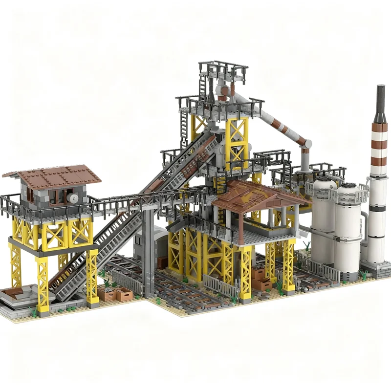 2902PCS Blast Furnace Modular MOC Custom Street View Architecture Puzzle Creative DIY Assembly Model Educational Toy Gift
2902PCS Blast Furnace Modular MOC Custom Street View Architecture Puzzle Creative DIY Assembly Model Educational Toy Gift