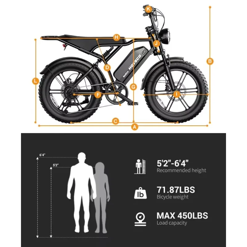 SXLL Подходит для более сертифицированного взрослого электрического городского велосипеда V8/V20, совместимого со съемной литиевой батареей 15/20 Ач, задняя часть толстой шины
SXLL Подходит для более сертифицированного взрослого электрического городского велосипеда V8/V20, совместимого со съемной литиевой батареей 15/20 Ач, задняя часть толстой шины