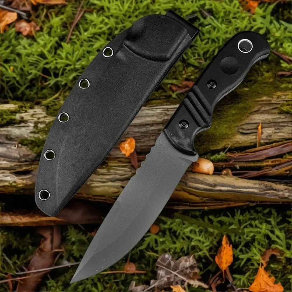 Straight Knife G10 Straight Knife Mountain Climbing Trekking Barbecue Fishing Portable Rock Climbing Utility Exploration Tool
Straight Knife G10 Straight Knife Mountain Climbing Trekking Barbecue Fishing Portable Rock Climbing Utility Exploration Tool