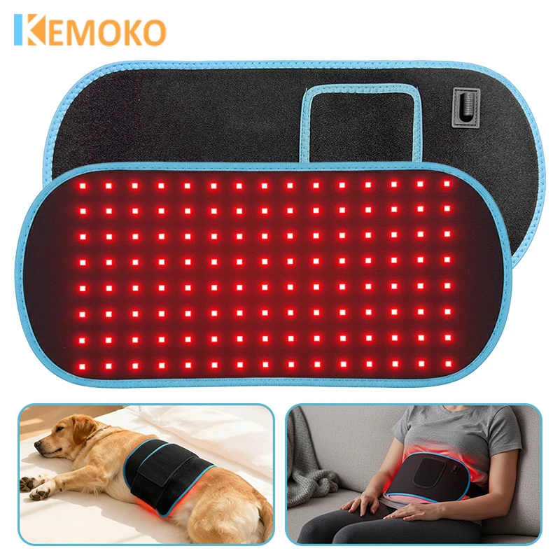 Пояс для светотерапии KEMOKO LED с красным светом 660 нм и инфракрасным светом 850 нм для спины, талии, плеч, для снятия мышечной боли
Пояс для светотерапии KEMOKO LED с красным светом 660 нм и инфракрасным светом 850 нм для спины, талии, плеч, для снятия мышечной боли