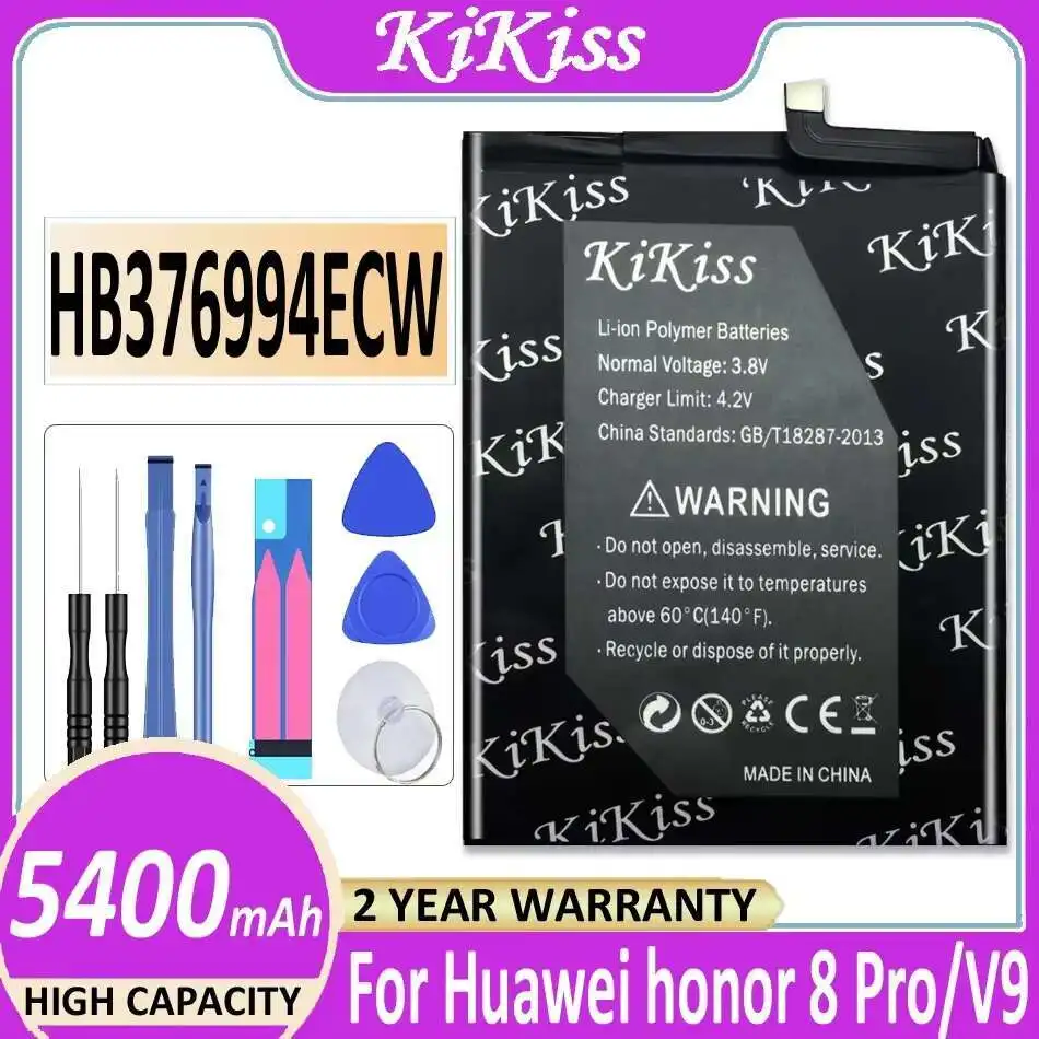 HB376994ECW для Huawei Honor 8 Pro Honor V9 Duk-AL10 Duk-AL20 аккумулятор мобильного телефона 5400 мАч высокой емкости
HB376994ECW для Huawei Honor 8 Pro Honor V9 Duk-AL10 Duk-AL20 аккумулятор мобильного телефона 5400 мАч высокой емкости
