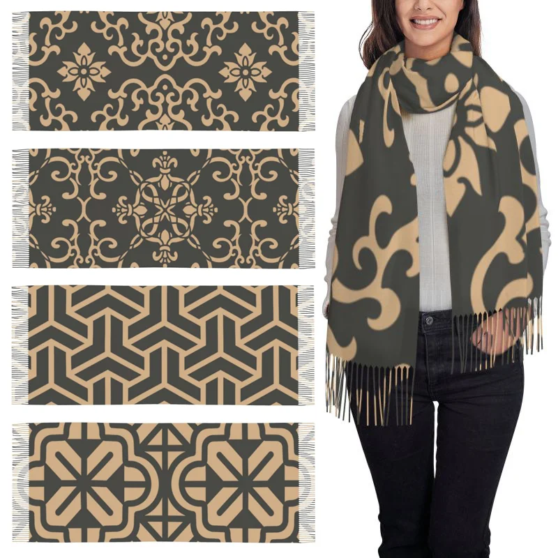 Retro Luxury Scarf Ladies Warm Shawl Wrap Lightweight Portable Neck Warmer for Spring Autumn Winter Warm Scarves Women
Retro Luxury Scarf Ladies Warm Shawl Wrap Lightweight Portable Neck Warmer for Spring Autumn Winter Warm Scarves Women
