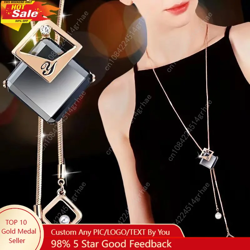 1 шт., женское модное металлическое длинное ожерелье с черной розой, цепочка для свитера, аксессуары, подходящие для путешествий, вечеринок, праздничных подарков-802156
1 шт., женское модное металлическое длинное ожерелье с черной розой, цепочка для свитера, аксессуары, подходящие для путешествий, вечеринок, праздничных подарков-802156