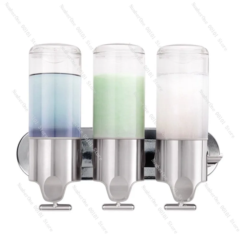 Wall-Mounted Soap Dispenser, Three-Head Shower Gel and Shampoo Box, Hand Sanitizer Holder for Bathroom
Wall-Mounted Soap Dispenser, Three-Head Shower Gel and Shampoo Box, Hand Sanitizer Holder for Bathroom