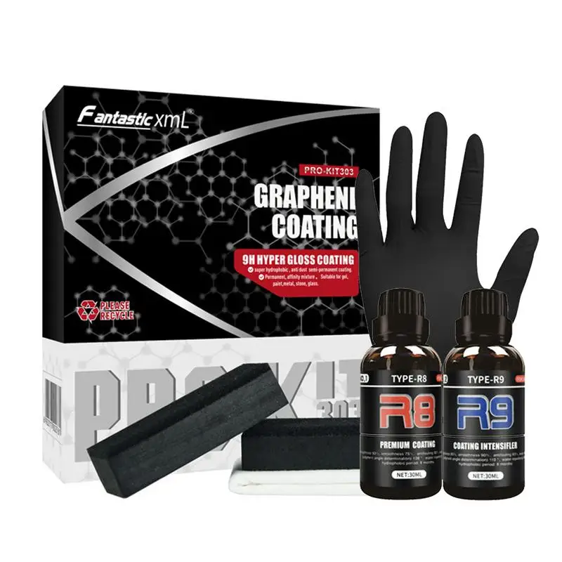 9H Car Hydrophobic Glass Coating Motorcycle Paint Care Graphene Nano-Coating Waterproof Agent Car Products Car Accessories
9H Car Hydrophobic Glass Coating Motorcycle Paint Care Graphene Nano-Coating Waterproof Agent Car Products Car Accessories