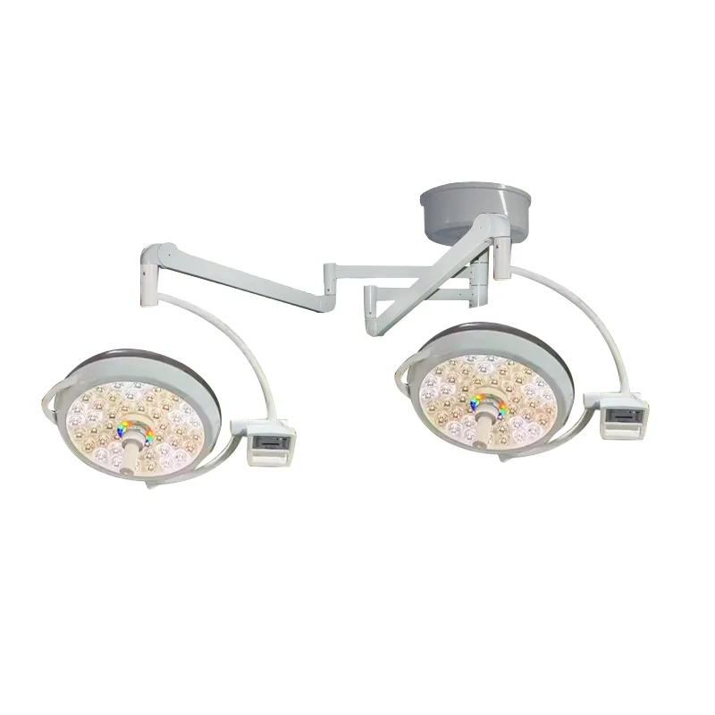 Professional LED700+700 Double Head Shadowless Surgical Light Ceiling Mounted OT Operating Lamp For Hospital Surgery
Professional LED700+700 Double Head Shadowless Surgical Light Ceiling Mounted OT Operating Lamp For Hospital Surgery