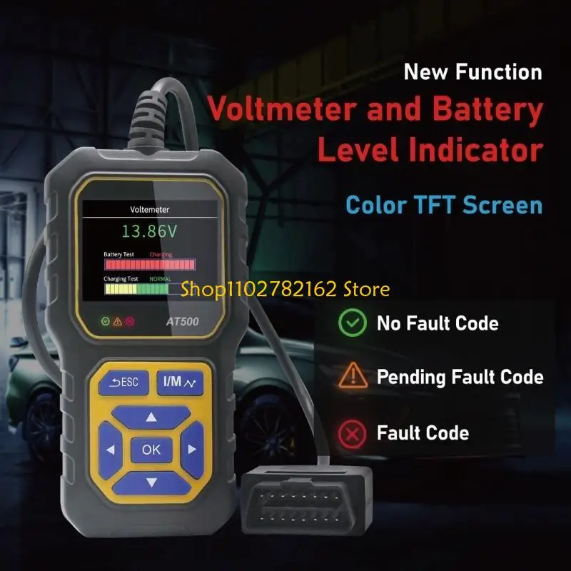 547B OBDII & EOBD Code Scanner Car Full System Diagnostic Tools Automotive Code Reader for Cranking System Test
547B OBDII & EOBD Code Scanner Car Full System Diagnostic Tools Automotive Code Reader for Cranking System Test