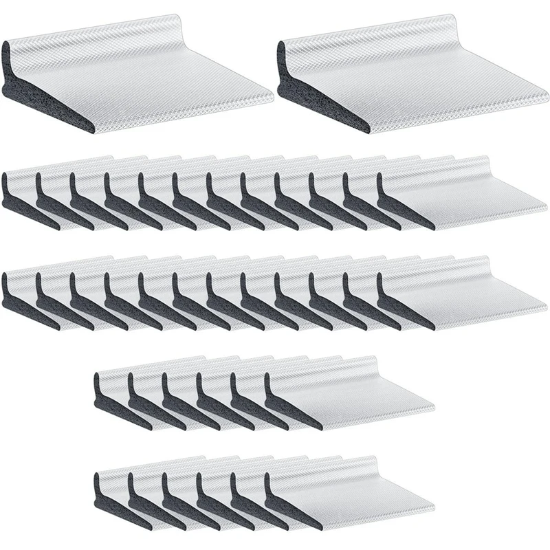 Self Adhesive Frame Door Corner Seals Draft Stoppers, For Noise Isolation And Weather Protection 50 Pieces (White)
Self Adhesive Frame Door Corner Seals Draft Stoppers, For Noise Isolation And Weather Protection 50 Pieces (White)