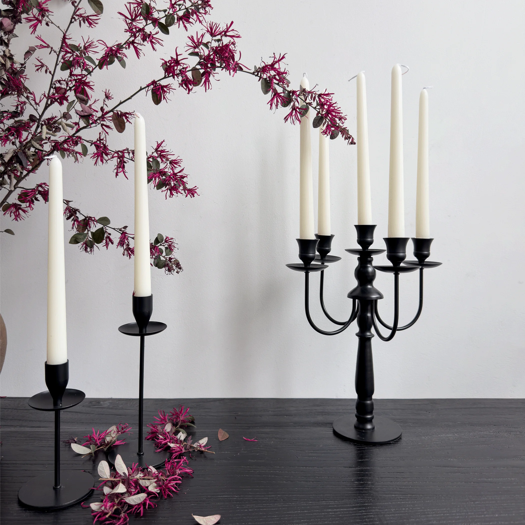 Vintage Tall Wrought Iron Candlestick Table Decoration Ornament French Romantic Candlelight Dinner Vintage Black Candlestick
Vintage Tall Wrought Iron Candlestick Table Decoration Ornament French Romantic Candlelight Dinner Vintage Black Candlestick