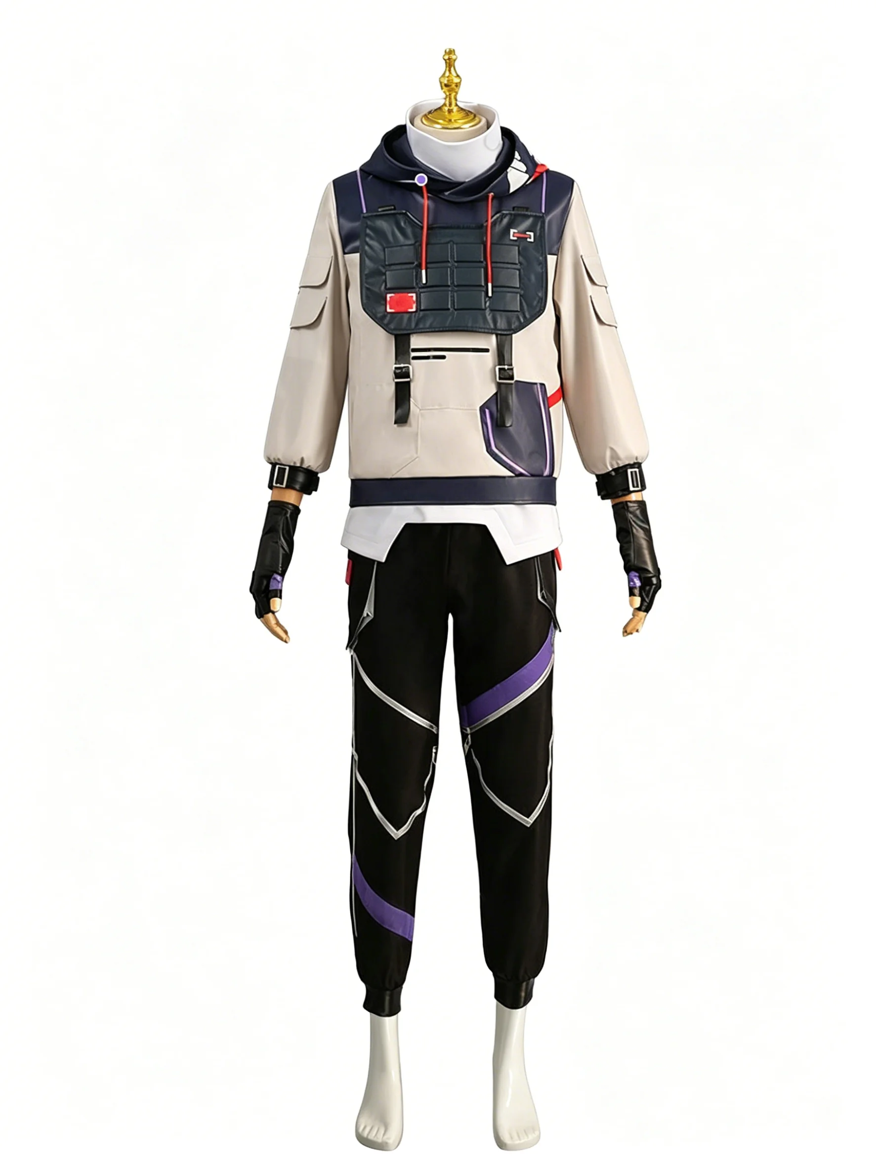 Iso Stylish Cool Anime Style Valorant Cosplay Costume Full Set for Men Halloween Comic Con Role Play Party Game Outfit
Iso Stylish Cool Anime Style Valorant Cosplay Costume Full Set for Men Halloween Comic Con Role Play Party Game Outfit