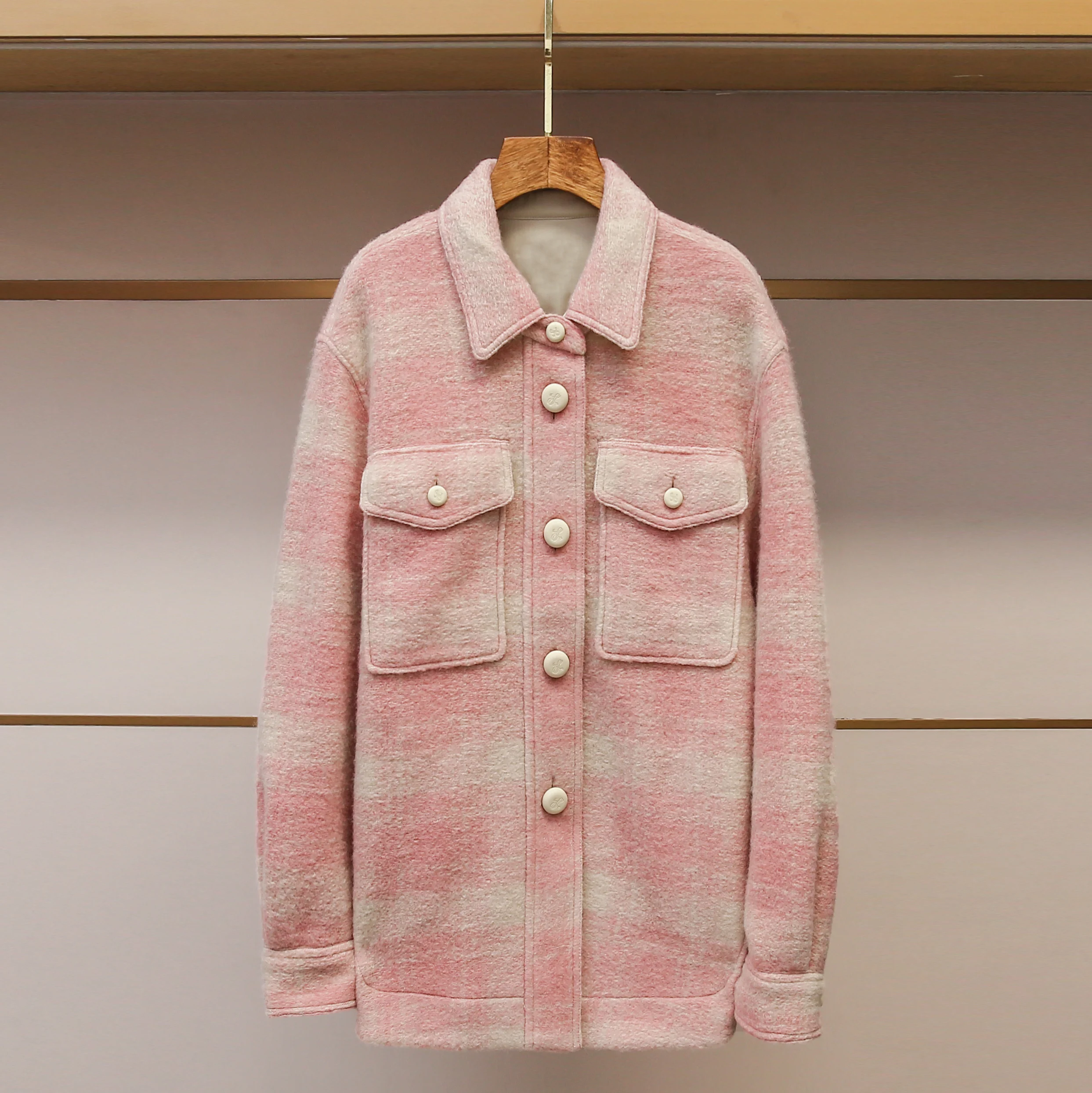 Ele женское шерстяное пальто, свободное, средней длины, нежное, осенне-зимнее, Новое поступление, модная верхняя одежда, женская одежда премиум-класса
Ele женское шерстяное пальто, свободное, средней длины, нежное, осенне-зимнее, Новое поступление, модная верхняя одежда, женская одежда премиум-класса