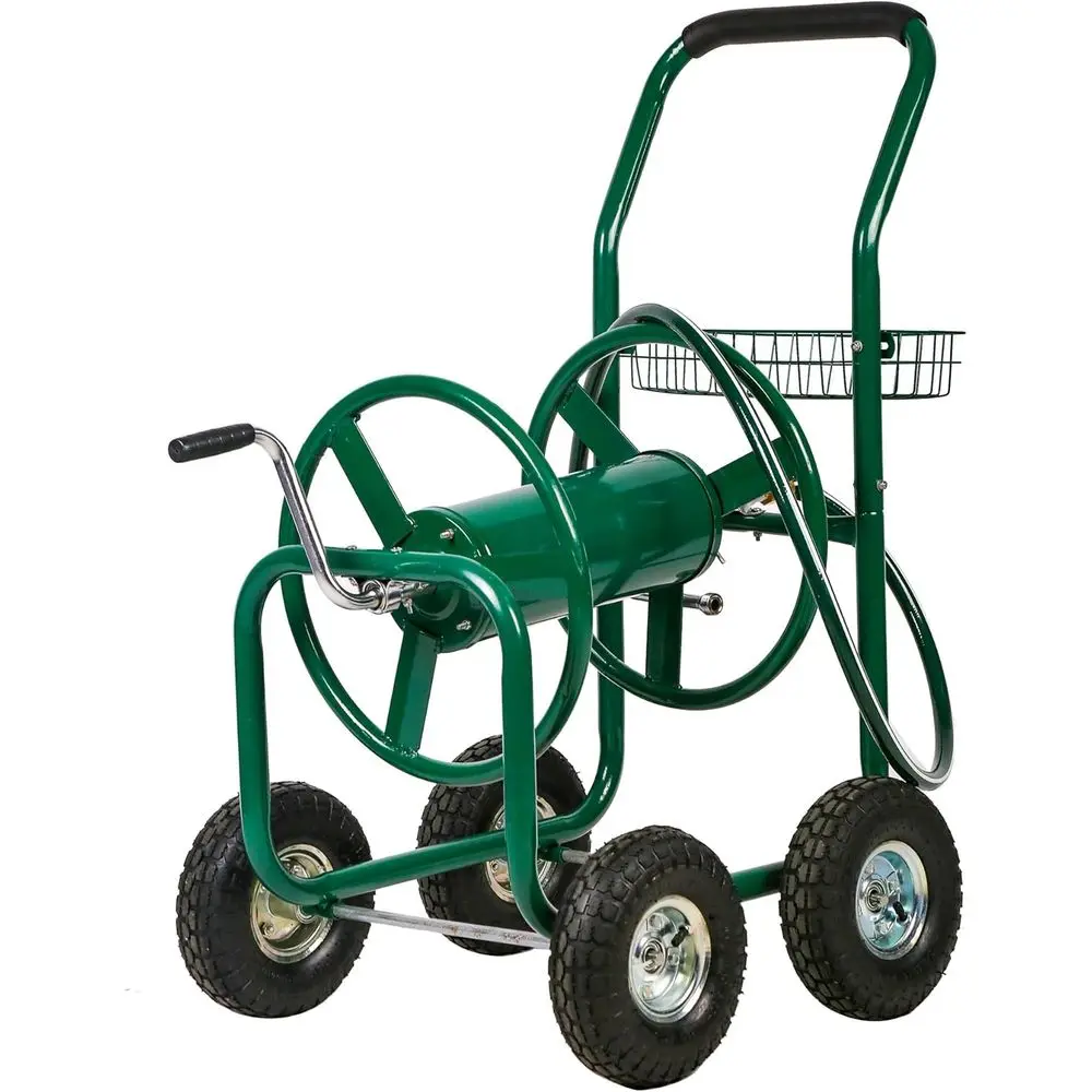 Garden Hose Cart, Water Hose Cart with 4 Wheels, Hold Up to 300 t o 5/8’’ Hose,Heavy Duty Powder-Coated Steel Planting with Stor
Garden Hose Cart, Water Hose Cart with 4 Wheels, Hold Up to 300 t o 5/8’’ Hose,Heavy Duty Powder-Coated Steel Planting with Stor