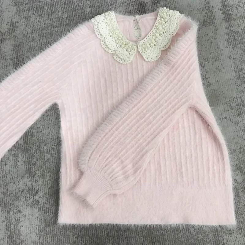 Winter Japanese Sweet Kawaii Knit Sweater Women Fashion Knit Tops Y2k Cute Bow Pullover New Harajuku Warm Knitting Fairy Outfit
Winter Japanese Sweet Kawaii Knit Sweater Women Fashion Knit Tops Y2k Cute Bow Pullover New Harajuku Warm Knitting Fairy Outfit