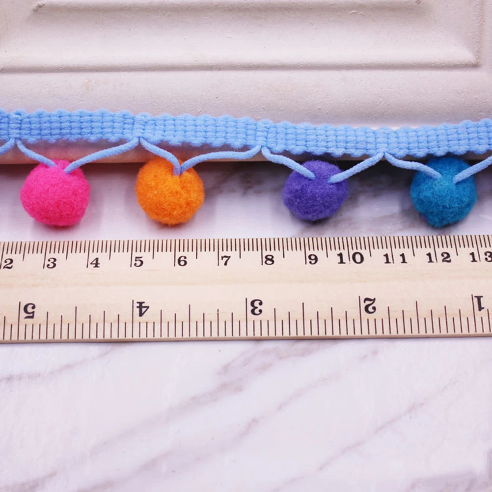 4.5M 5 Color Gradientdiy Ball Trim For Dress Skirt Waist Band Maternity Kids Clothing Jewelry Craft Projects Tassel Fringe
4.5M 5 Color Gradientdiy Ball Trim For Dress Skirt Waist Band Maternity Kids Clothing Jewelry Craft Projects Tassel Fringe