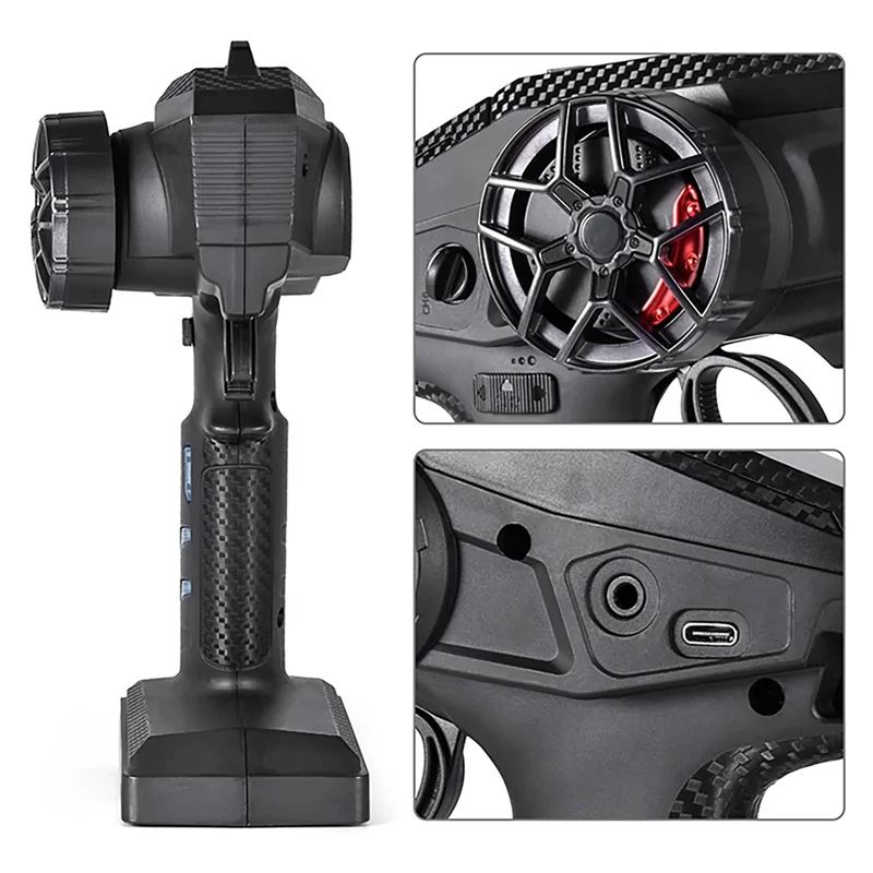 DUMBORC X10P-350 10CH 2.4GHZ 4.8-12V RC Transmitter With X10F Receiver For Remote Control RC Car Boat Model Toys Accessories
DUMBORC X10P-350 10CH 2.4GHZ 4.8-12V RC Transmitter With X10F Receiver For Remote Control RC Car Boat Model Toys Accessories