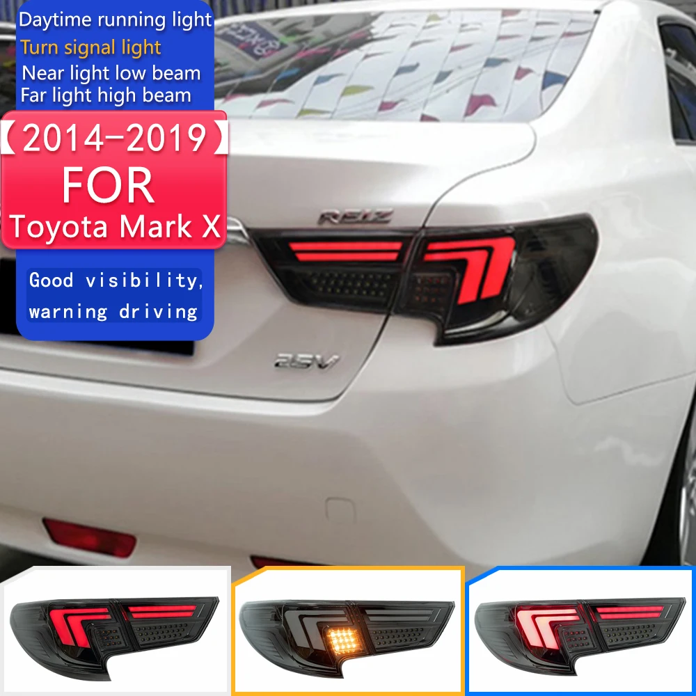 Car Styling for Toyota Mark X Tail Lights 2014-2020 Reiz LED Tail Light LED Lamp DRL Signal Brake Reverse auto Accessories
Car Styling for Toyota Mark X Tail Lights 2014-2020 Reiz LED Tail Light LED Lamp DRL Signal Brake Reverse auto Accessories