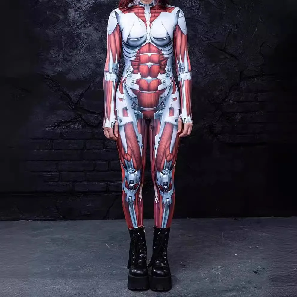 Unisex 3D Printed Animal Snake Skull Cosplay Slim Bodysuit Adult Halloween Cosplay Circus Stage Costume Carnival Jumpsuit
Unisex 3D Printed Animal Snake Skull Cosplay Slim Bodysuit Adult Halloween Cosplay Circus Stage Costume Carnival Jumpsuit