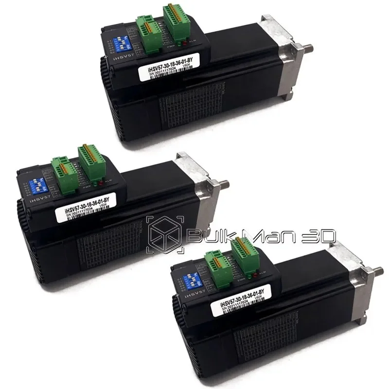 BulkMan3D 57HSE Integrated Servo Motor Kit 180W 3000RPM HBS57 Driver for CNC Router Engraving Milling Machine
BulkMan3D 57HSE Integrated Servo Motor Kit 180W 3000RPM HBS57 Driver for CNC Router Engraving Milling Machine