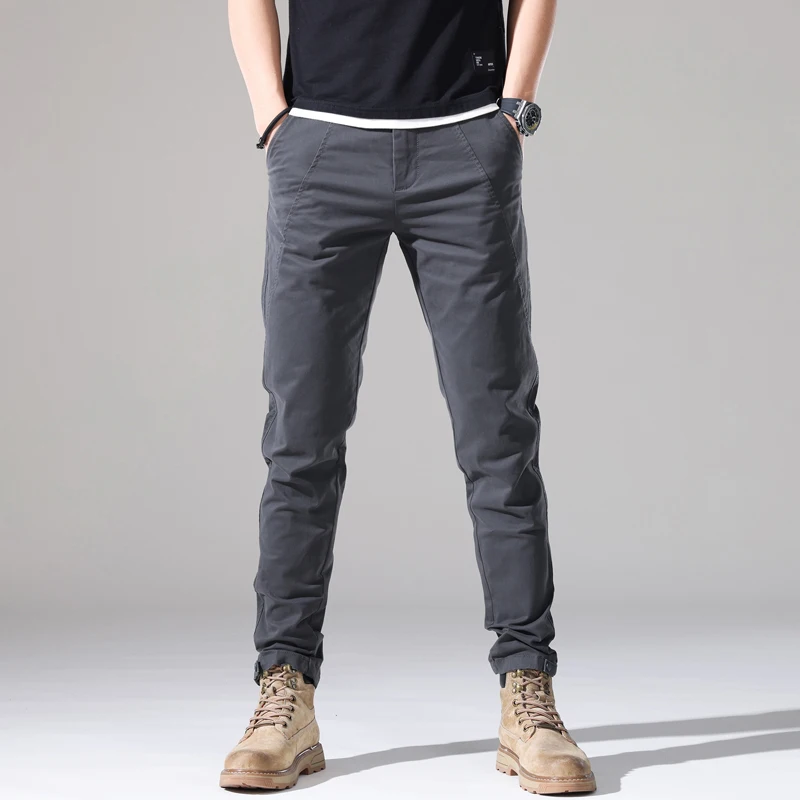 Men Casual Pants Straight Slim Fit Stretch Fashion Drape Wide Legs Men's Streetwear Personality Brand Male Clothing
Men Casual Pants Straight Slim Fit Stretch Fashion Drape Wide Legs Men's Streetwear Personality Brand Male Clothing