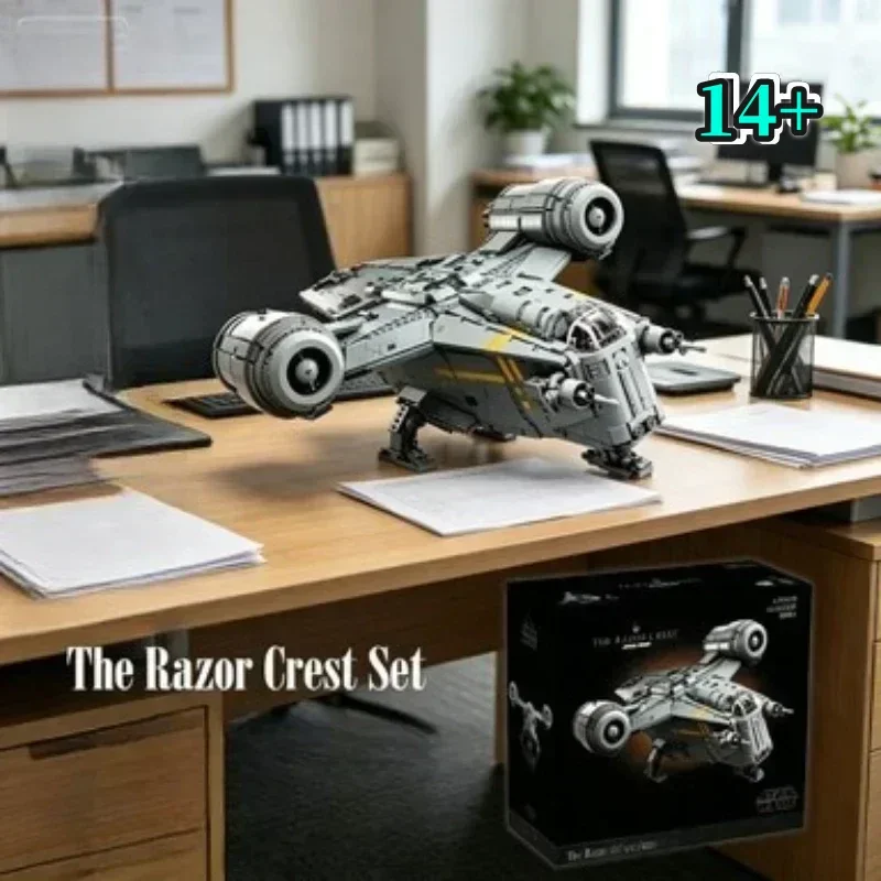 Bandai Innovative 75331 Star Wars The Razor Crest Spaceship Model 6187pcs UCS Favors Gifts compatible with LEGO bricks
Bandai Innovative 75331 Star Wars The Razor Crest Spaceship Model 6187pcs UCS Favors Gifts compatible with LEGO bricks