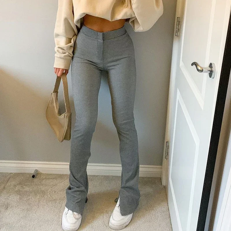 2023 New High Waist Streetwear Solid Tracksuit Ladies Tracksuit Side Split Tracksuit Fashion Skinny Pants Y2k Capris Women
2023 New High Waist Streetwear Solid Tracksuit Ladies Tracksuit Side Split Tracksuit Fashion Skinny Pants Y2k Capris Women