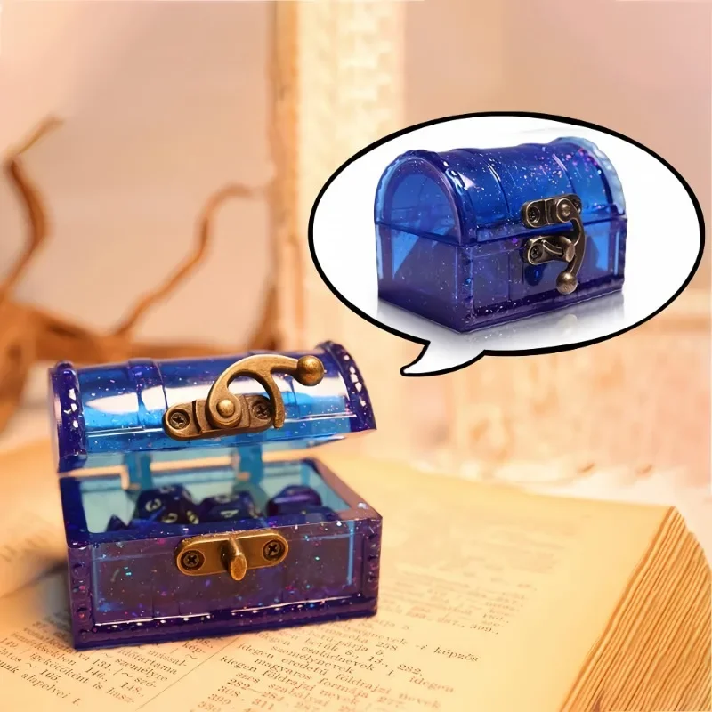 Crystal Resin Drop Glue Storage Jewelry Box Mold, Small And Cute Storage Box Silicone Mold, Unique Home Decoration Gift
Crystal Resin Drop Glue Storage Jewelry Box Mold, Small And Cute Storage Box Silicone Mold, Unique Home Decoration Gift