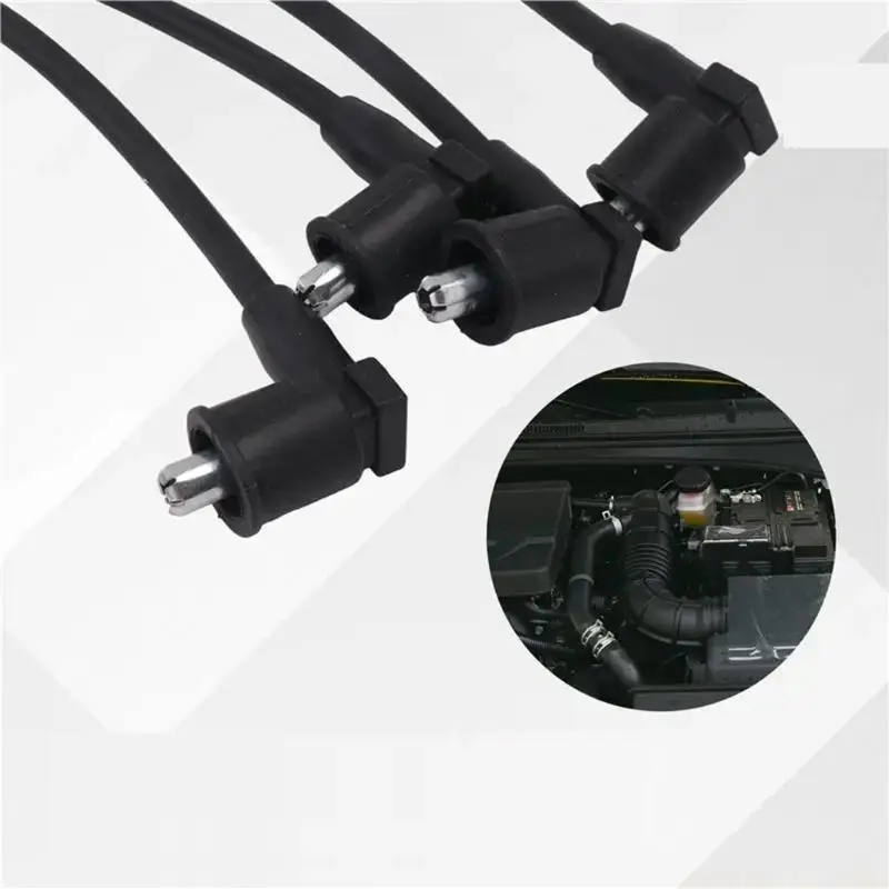 J0MA Pack Of 4 High Performances Plugs Wires With Enhances Ignition Efficiency 27501-02H00 Simple Installation for Accent
J0MA Pack Of 4 High Performances Plugs Wires With Enhances Ignition Efficiency 27501-02H00 Simple Installation for Accent
