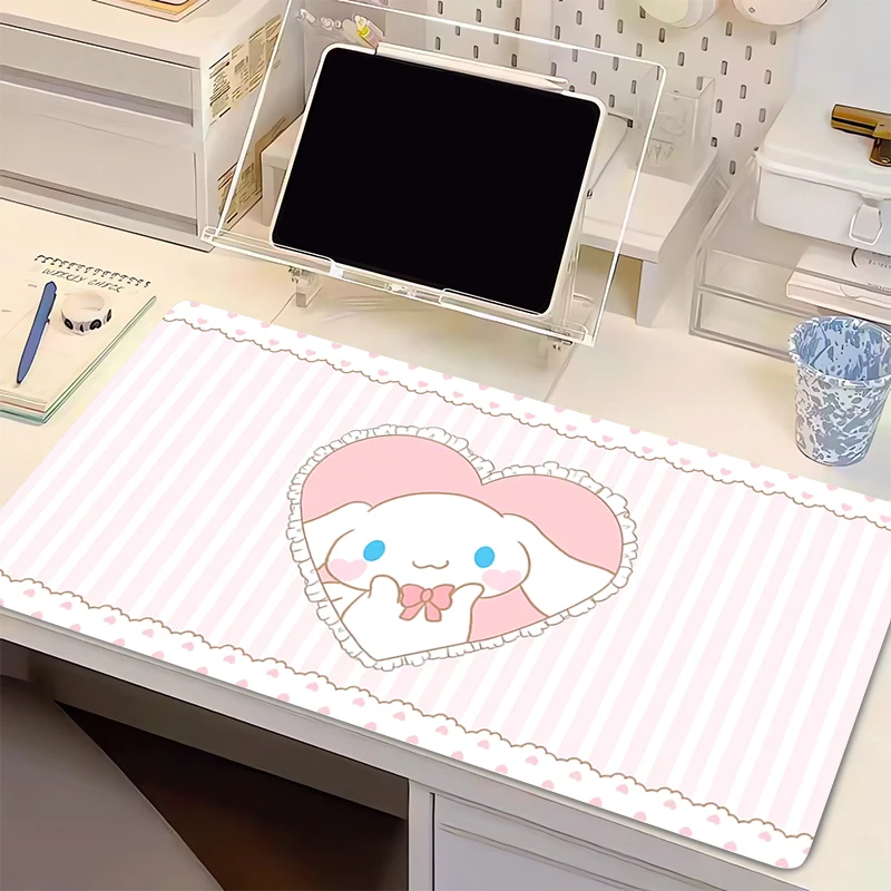 Cute Cartoon Mouse Pad Cinnamoroll Computer Desk Mat Gamer Keyboard Pad Kawaii Desktop Decor Anime Gaming Accessories Mousepad
Cute Cartoon Mouse Pad Cinnamoroll Computer Desk Mat Gamer Keyboard Pad Kawaii Desktop Decor Anime Gaming Accessories Mousepad