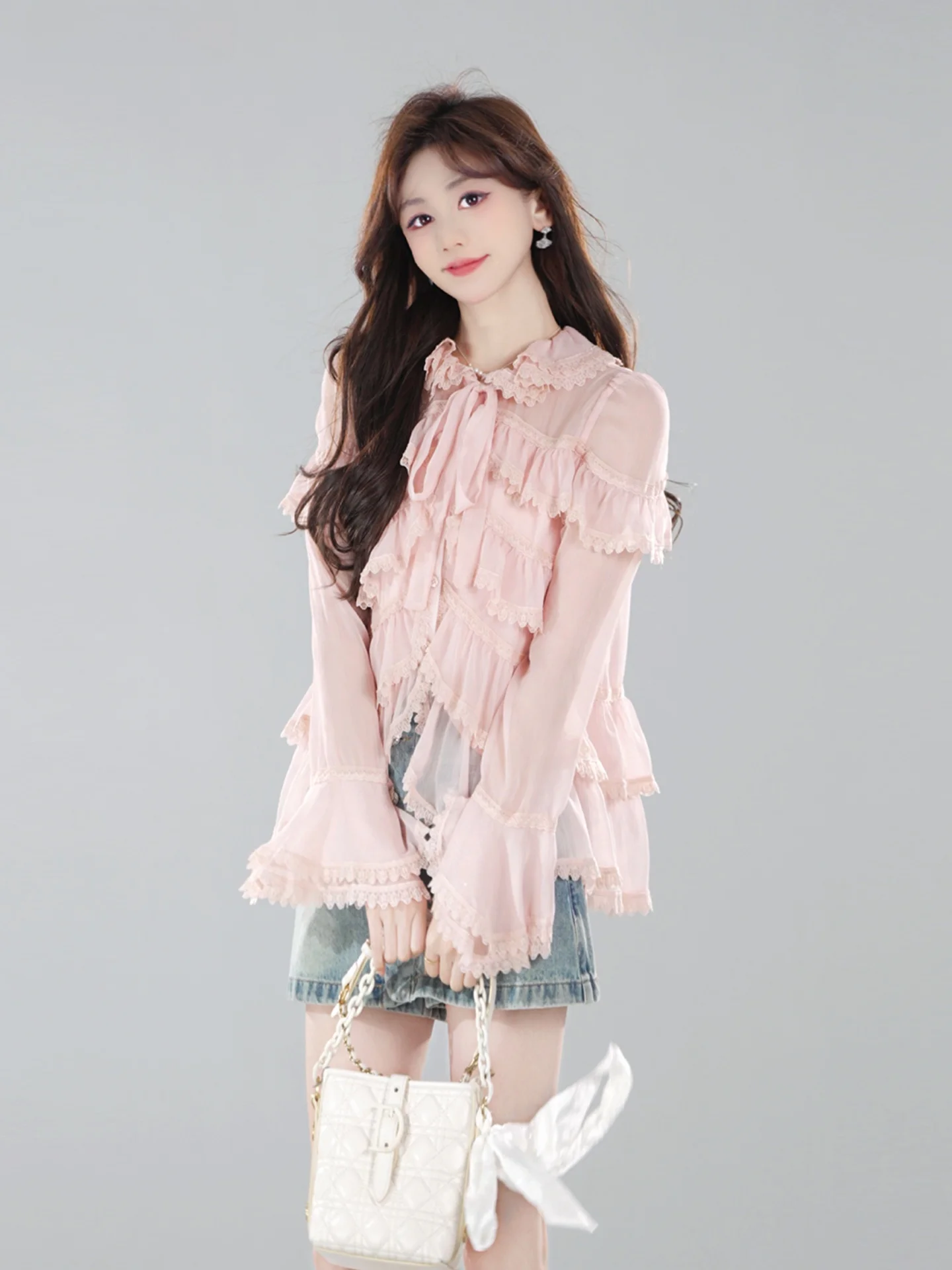 Annelily Angeliki Gentle Casual Shirt for Girls Soft Fabric Long Sleeve round Neck Button Closure Polyester Blend Breathable
Annelily Angeliki Gentle Casual Shirt for Girls Soft Fabric Long Sleeve round Neck Button Closure Polyester Blend Breathable