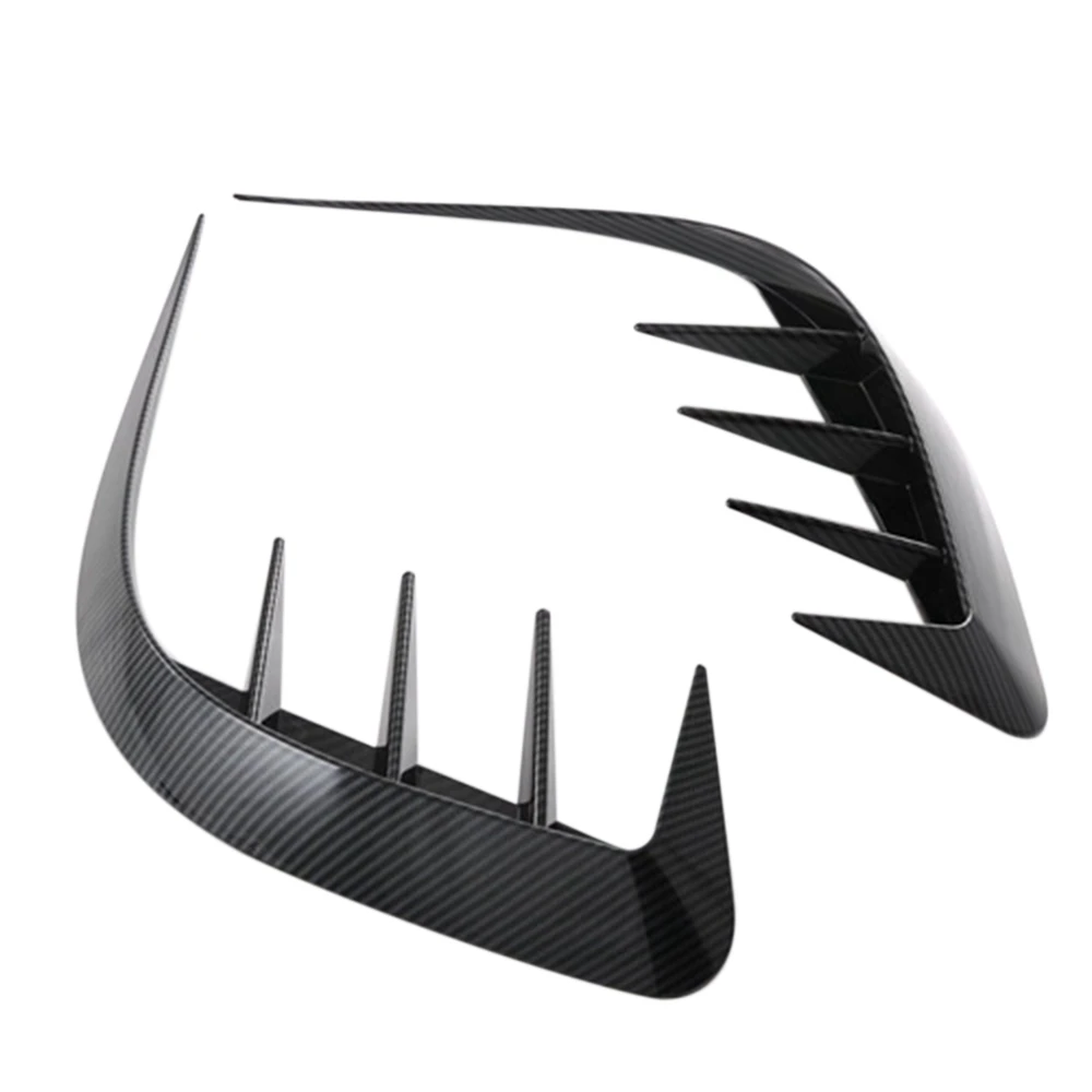 Car Carbon Fiber Front Bumper Splitter Spoiler Covers Trim Fog Lights Eyebrow Wind Knife for Toyota Harrier Venza 2020+
Car Carbon Fiber Front Bumper Splitter Spoiler Covers Trim Fog Lights Eyebrow Wind Knife for Toyota Harrier Venza 2020+