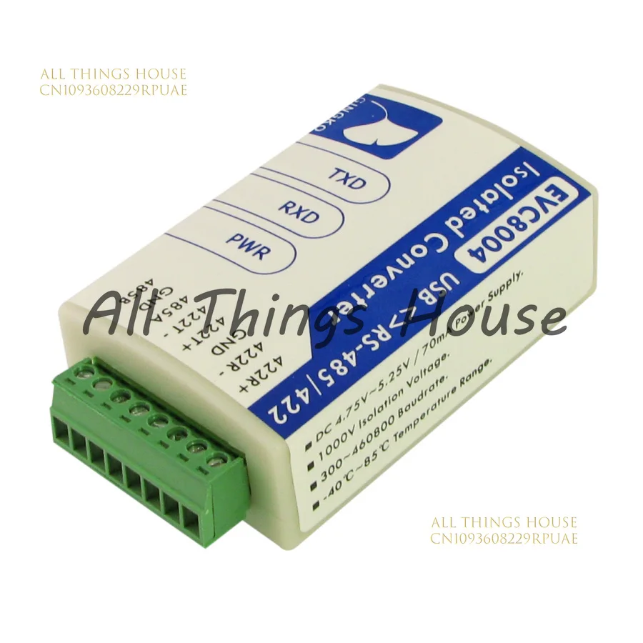 USB Turn 485 USB на 422 двойной один изолирующий преобразователь промышленного класса EVC8004
USB Turn 485 USB на 422 двойной один изолирующий преобразователь промышленного класса EVC8004