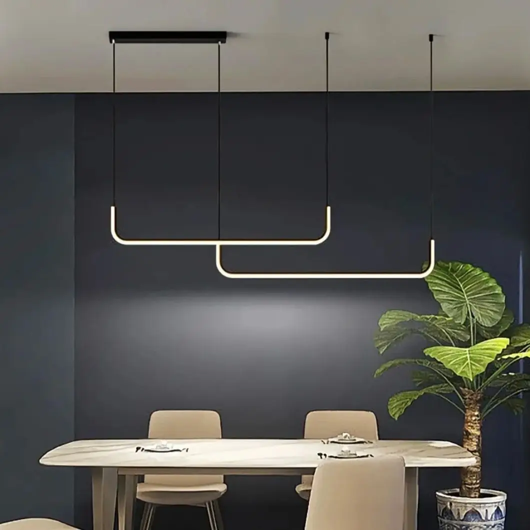 Nordic minimalist strip restaurant chandelier table bar table lamp simple modern cashier desk lamp pendant lamp the chandelier
Nordic minimalist strip restaurant chandelier table bar table lamp simple modern cashier desk lamp pendant lamp the chandelier