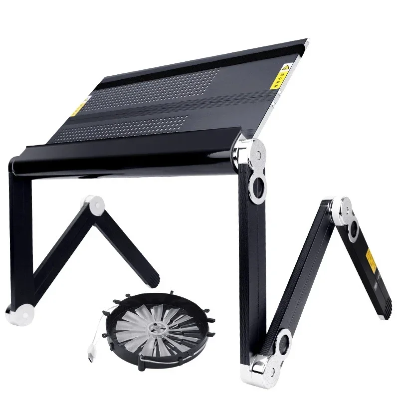 A Minimalist Laptop Stand For Bed Folding Lift Lazy Table Aluminum Alloy Computer Table For Bed With Fan
A Minimalist Laptop Stand For Bed Folding Lift Lazy Table Aluminum Alloy Computer Table For Bed With Fan