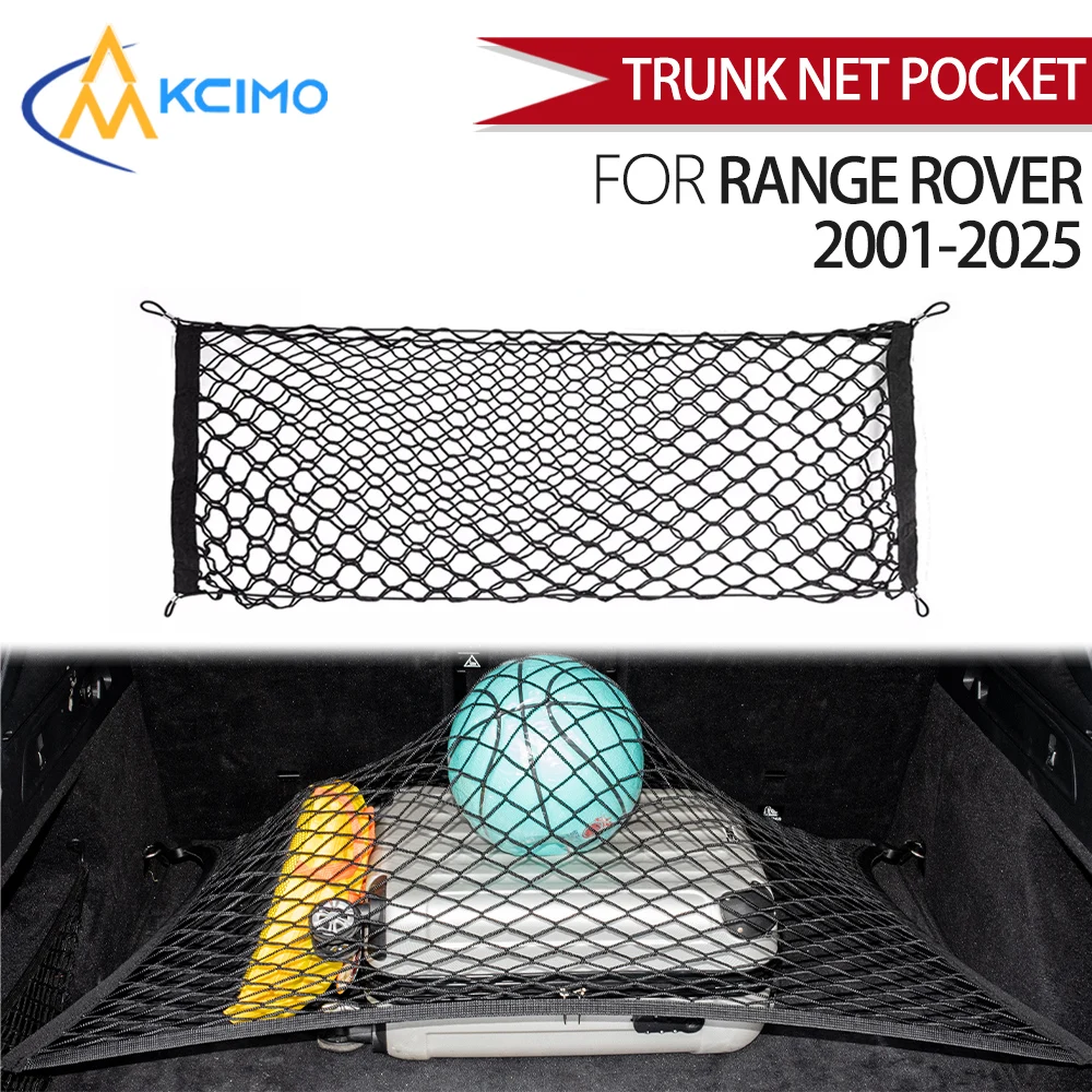 For Land Rover Range Rover 2001-2025 Cargo Net Trunk Organizer, Elastic Mesh Storage Net Car Accessories Storage Belt Hook
For Land Rover Range Rover 2001-2025 Cargo Net Trunk Organizer, Elastic Mesh Storage Net Car Accessories Storage Belt Hook
