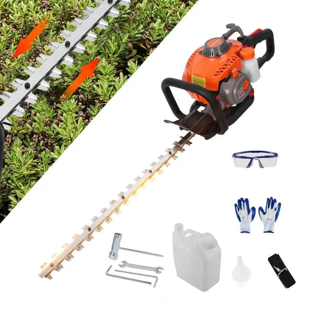 26CC газовый двухсторонний лезвие электрический триммер для живой изгороди беспроводной портативный мощный бытовой газонокосилка секатор прополка садовые инструменты
26CC газовый двухсторонний лезвие электрический триммер для живой изгороди беспроводной портативный мощный бытовой газонокосилка секатор прополка садовые инструменты