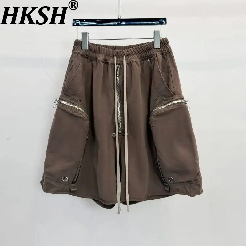 HKSH Dark Safari Style Shorts American Drawstring Shorts Chic Spring Summer New Capris Men Tide Casual Knee-Length Pants HK23688
HKSH Dark Safari Style Shorts American Drawstring Shorts Chic Spring Summer New Capris Men Tide Casual Knee-Length Pants HK23688